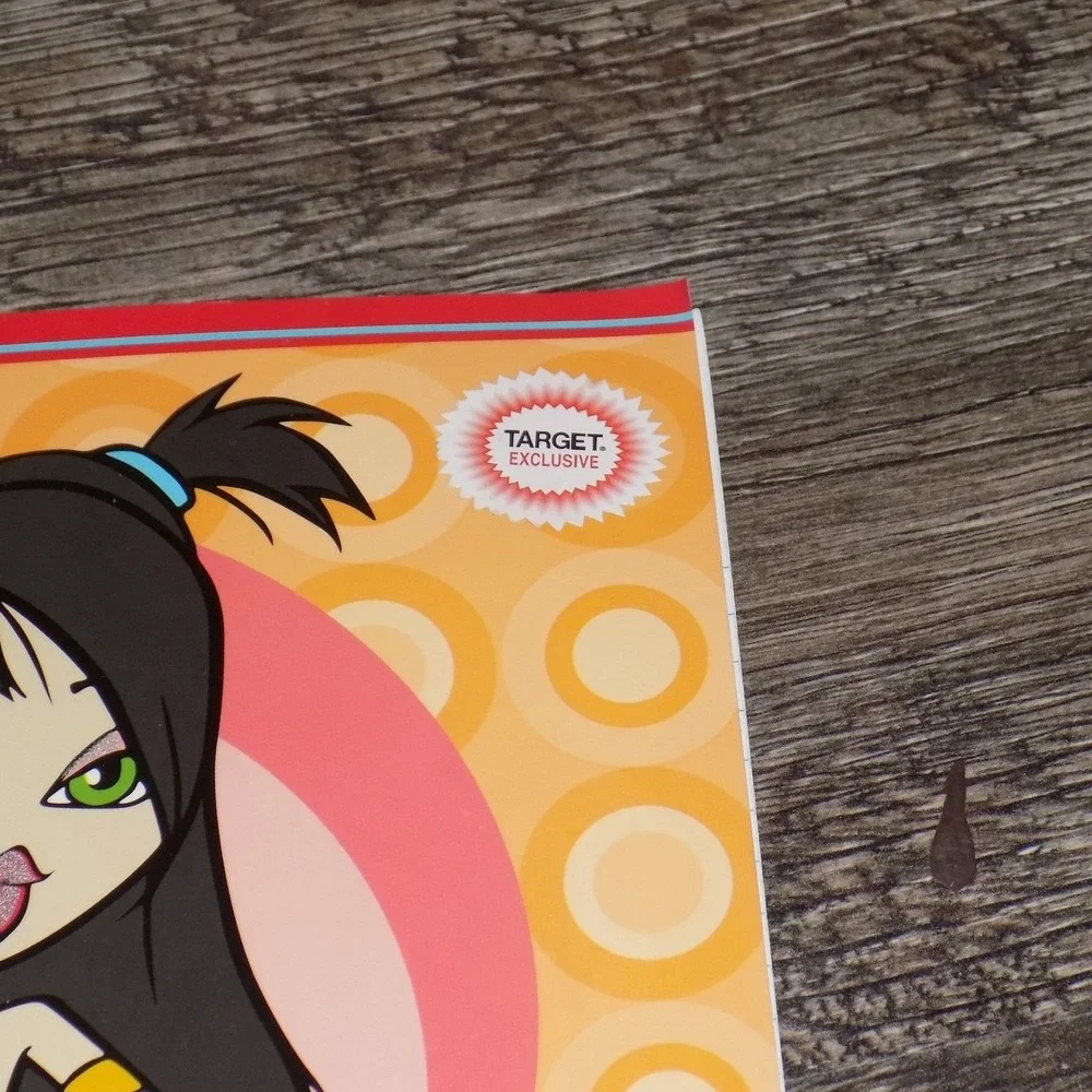 Bratz Large Spiral Notebook Jade Target Exclusive Orange 2004 Good Y2K Vintage